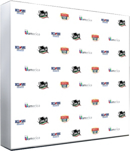 10' Pop Up Straight Fabric Wall 1