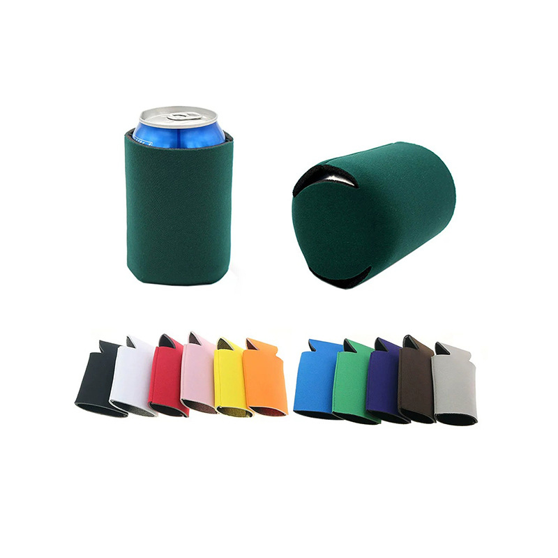 Collapsible Neoprene Can Cooler, custom koozie with logo imprint 3