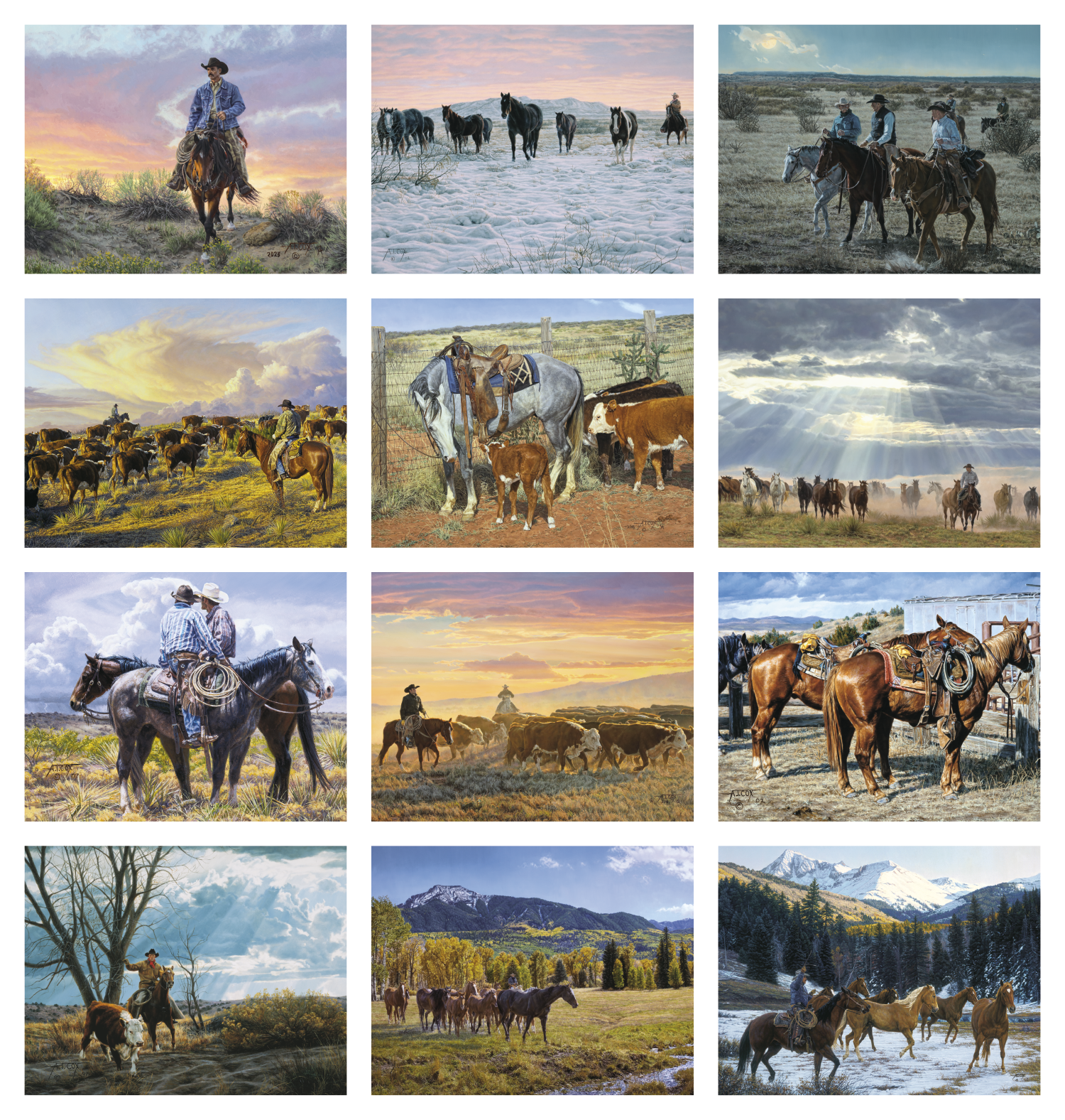 Triumph® Calendars American West by Tim Cox Calendar 2