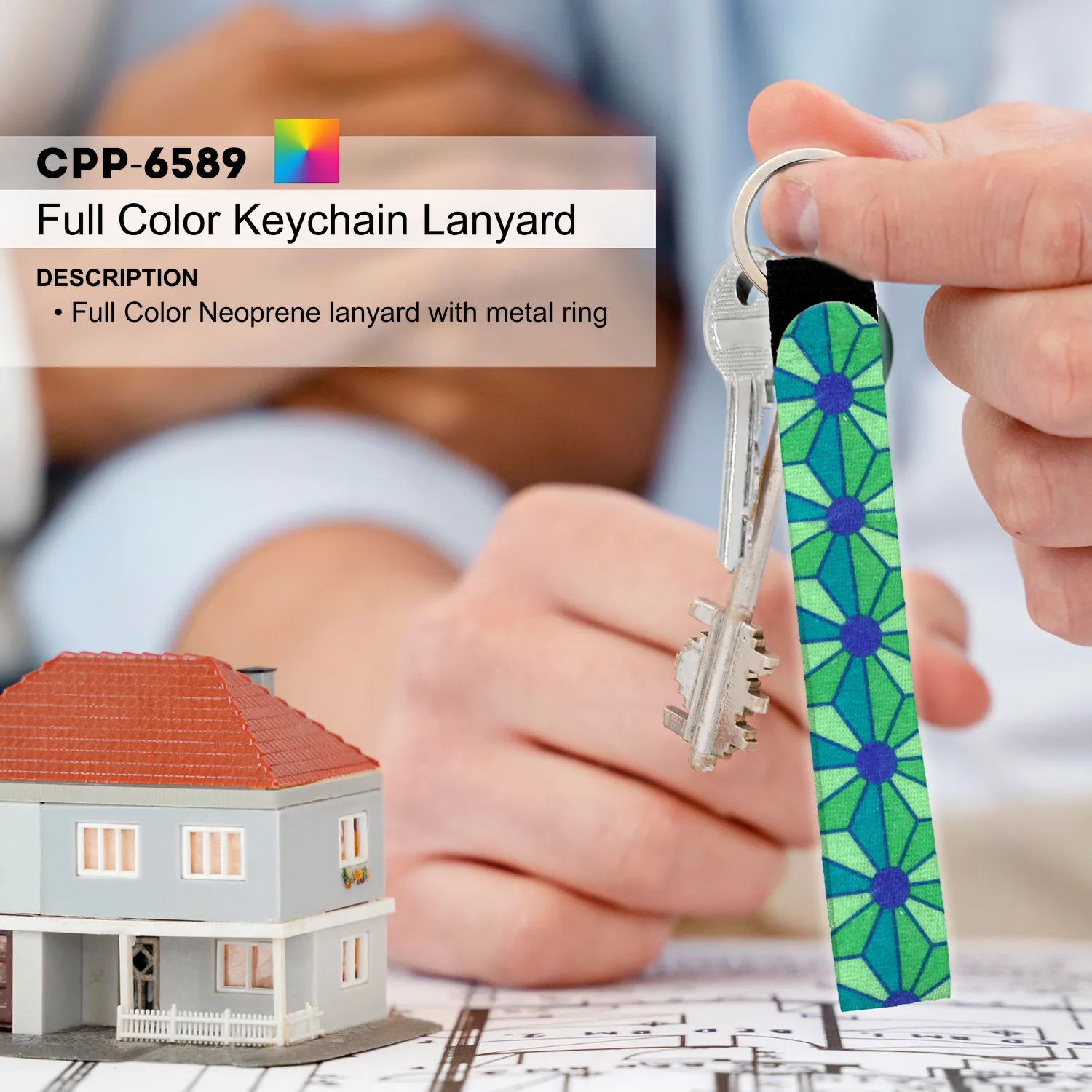 Full Color Keychain Lanyard 4