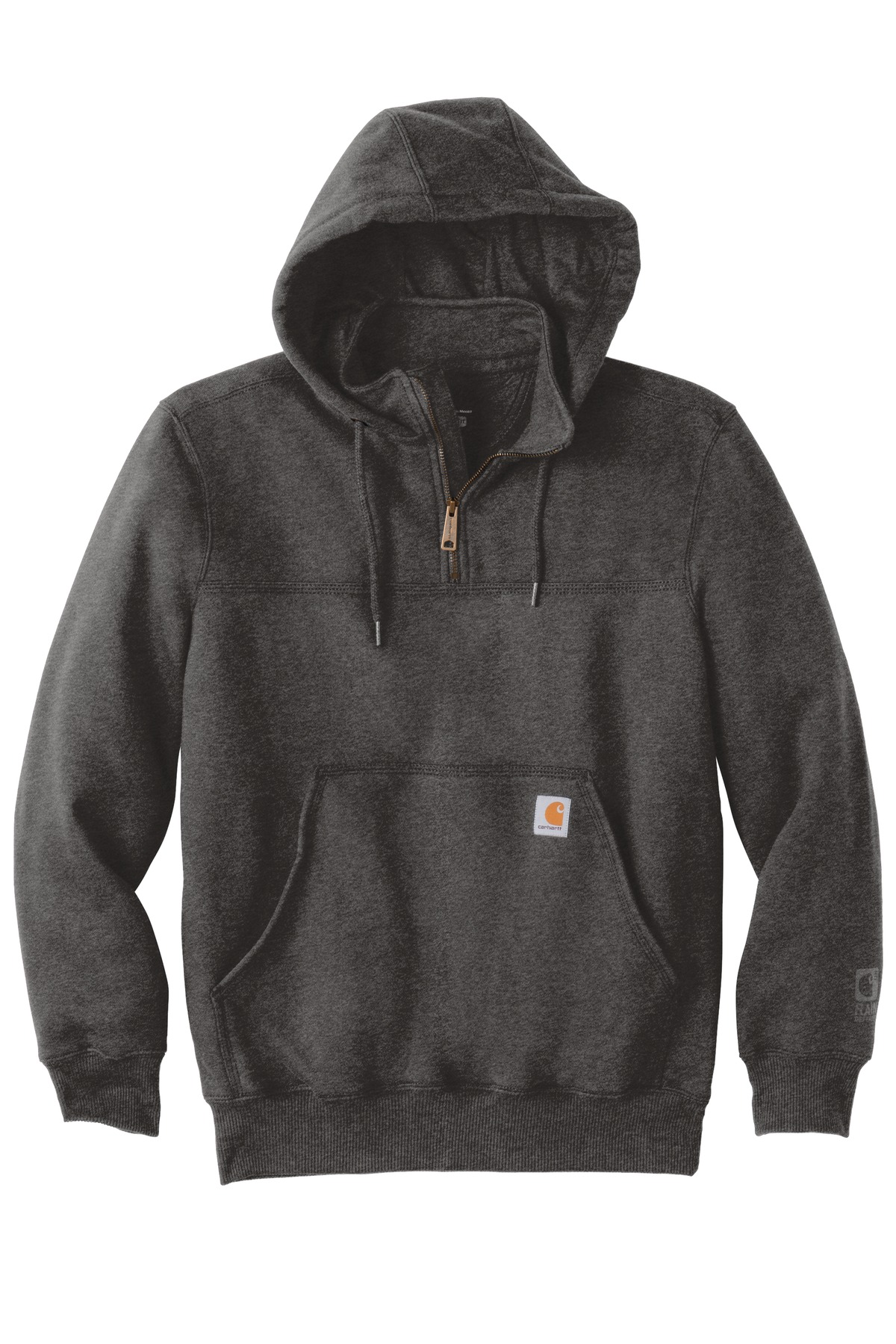Carhartt® Rain Defender Paxton Heavyweight Hooded Zip Mock Sweatshirt 17
