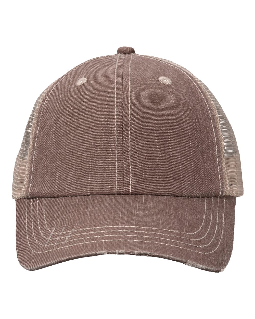 Contrast Stitch Cap - VC990 10