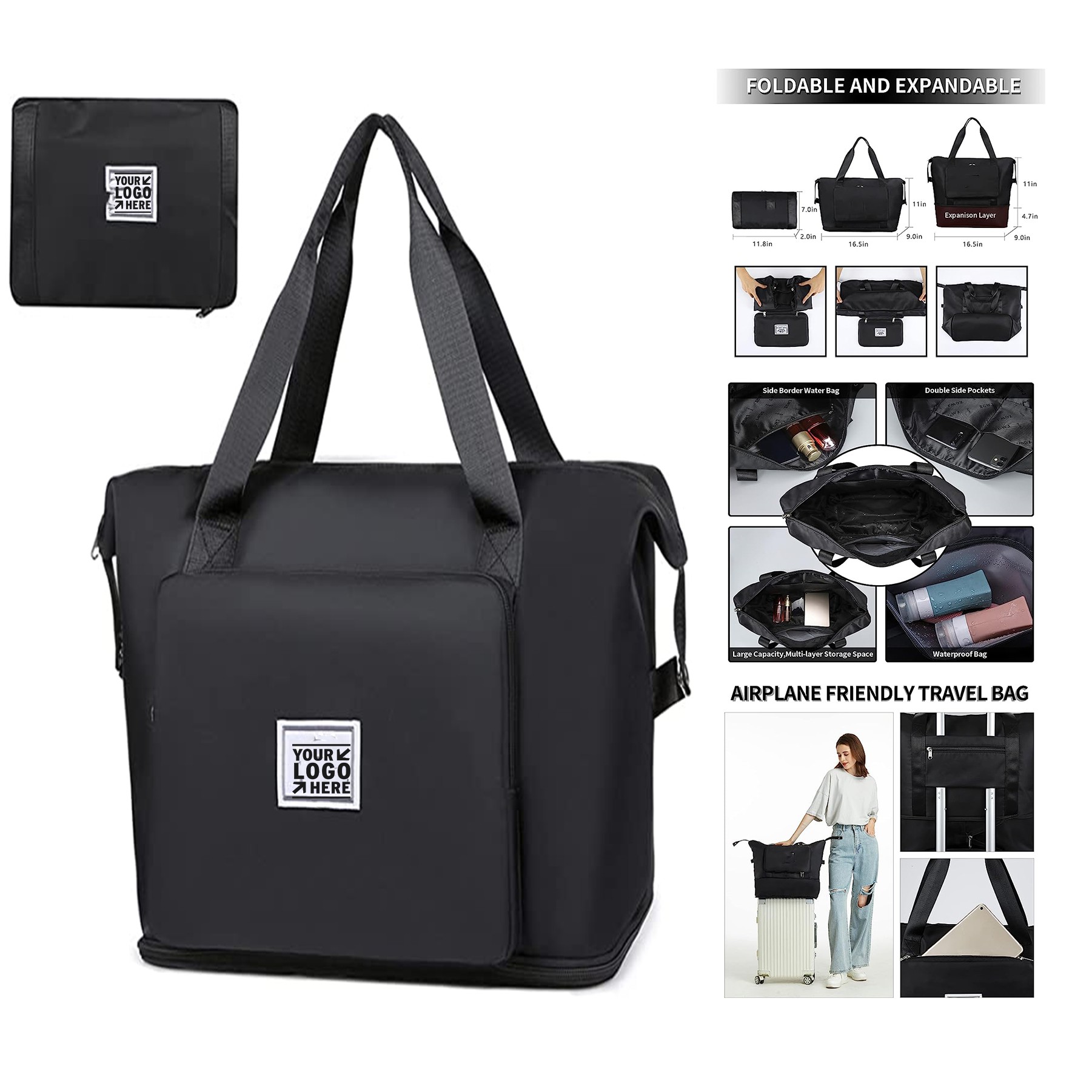 Travel Duffed Tote Bag 1