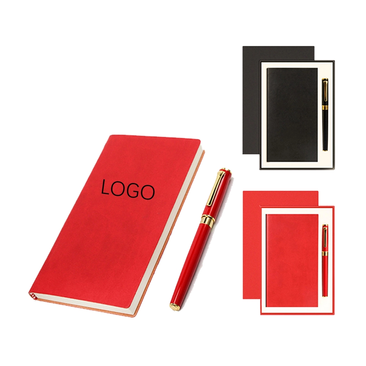 Notebook With Ballpoint Pen
