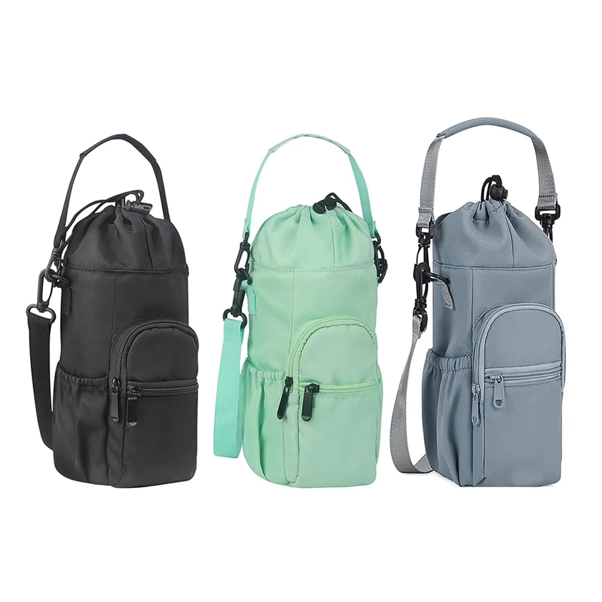 32oz 40oz Custom Insulated Water Bottle Holder with Strap 6