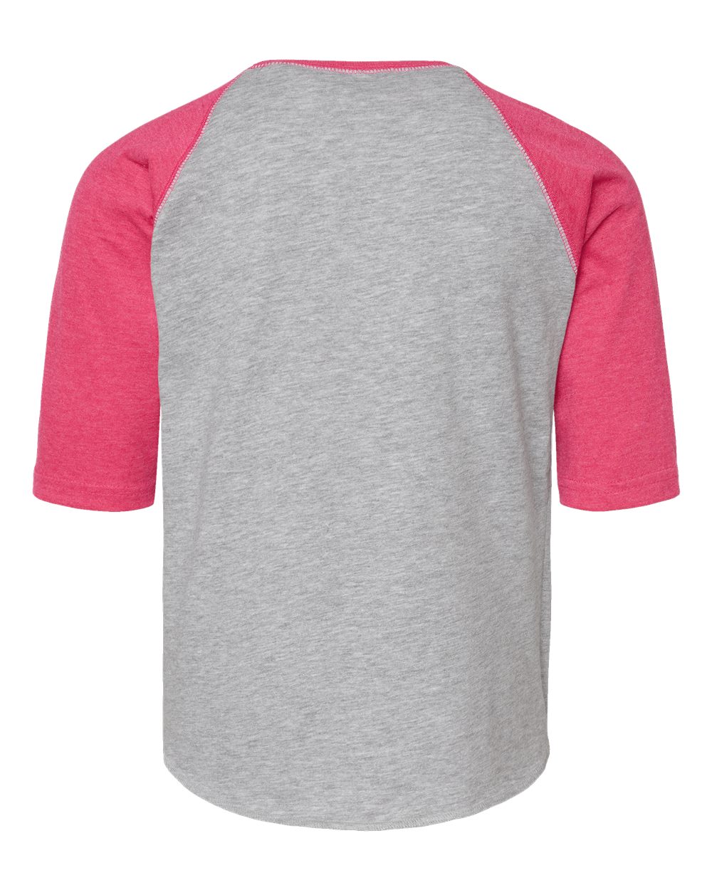Youth Baseball Fine Jersey Three-Quarter Sleeve Tee - 6130 21