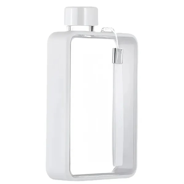 13 Ounce Flat Water Bottle - Sleek & Durable Polycarbonate 8