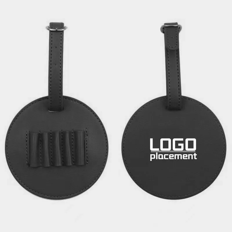 PU Leather Golf Tee Holder Bag 2