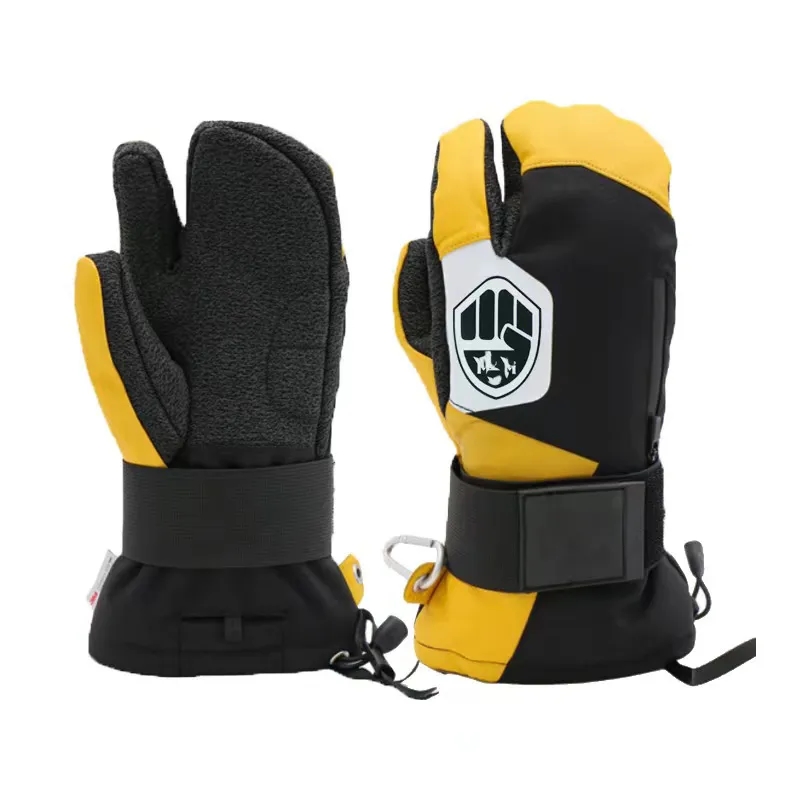 Kevlar Veneer Safety Ski Gloves 4