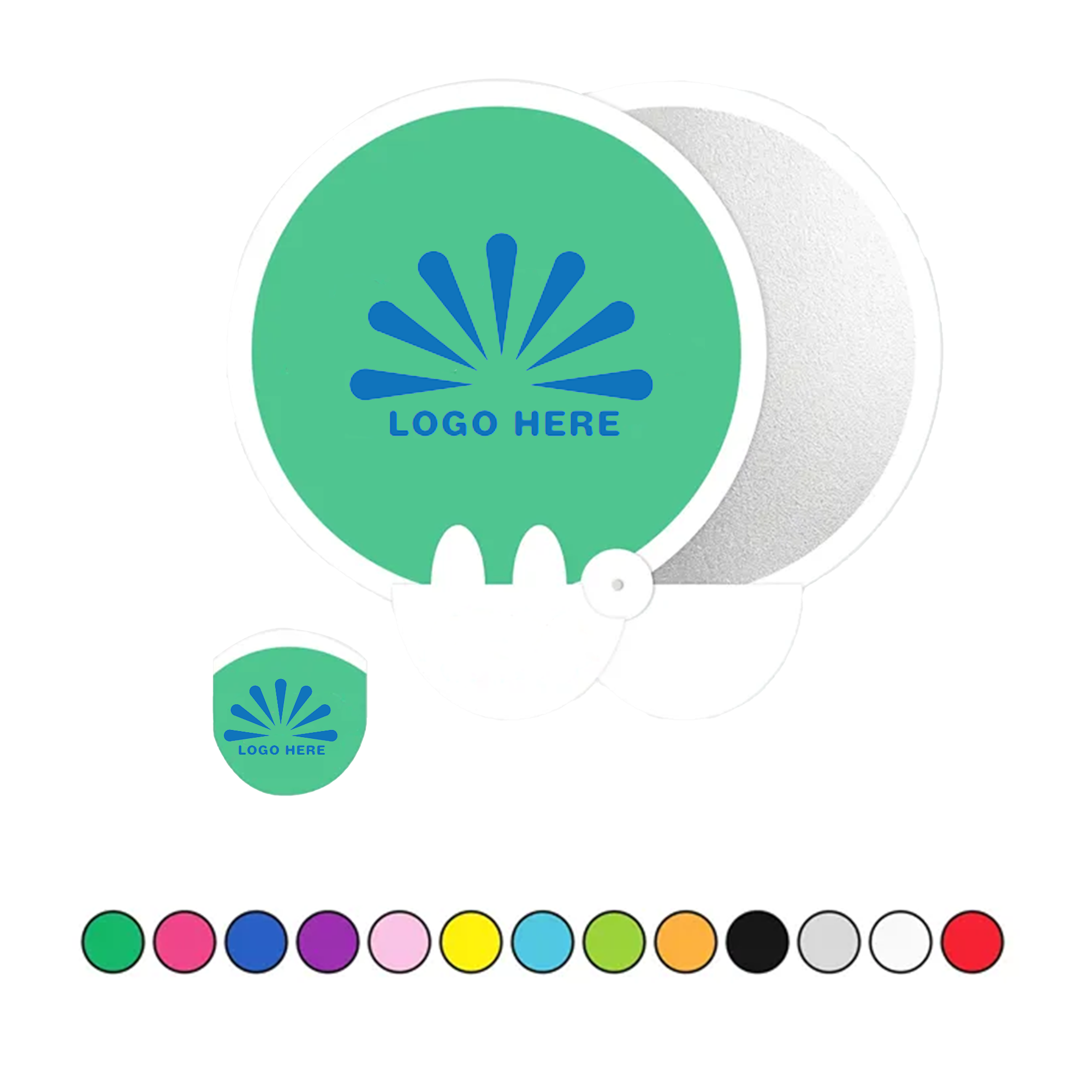 Portable Folding Round Fan 3