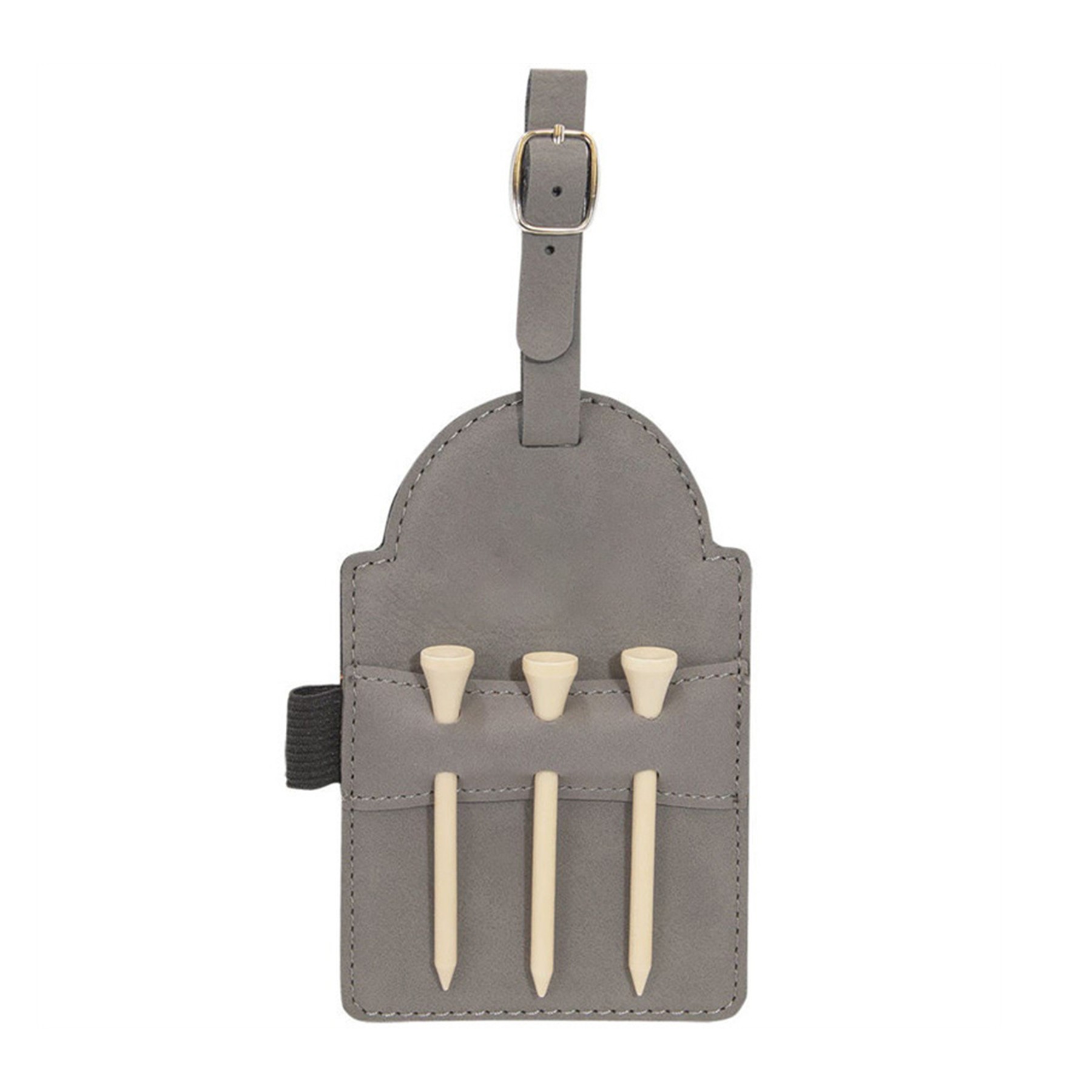 PU Leather Mini Golf Tee Holder 3