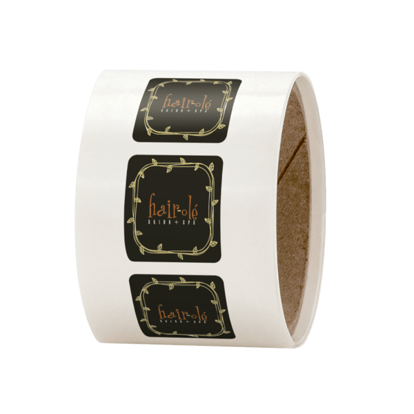 2" x 2" Rounded Corner Roll Labels