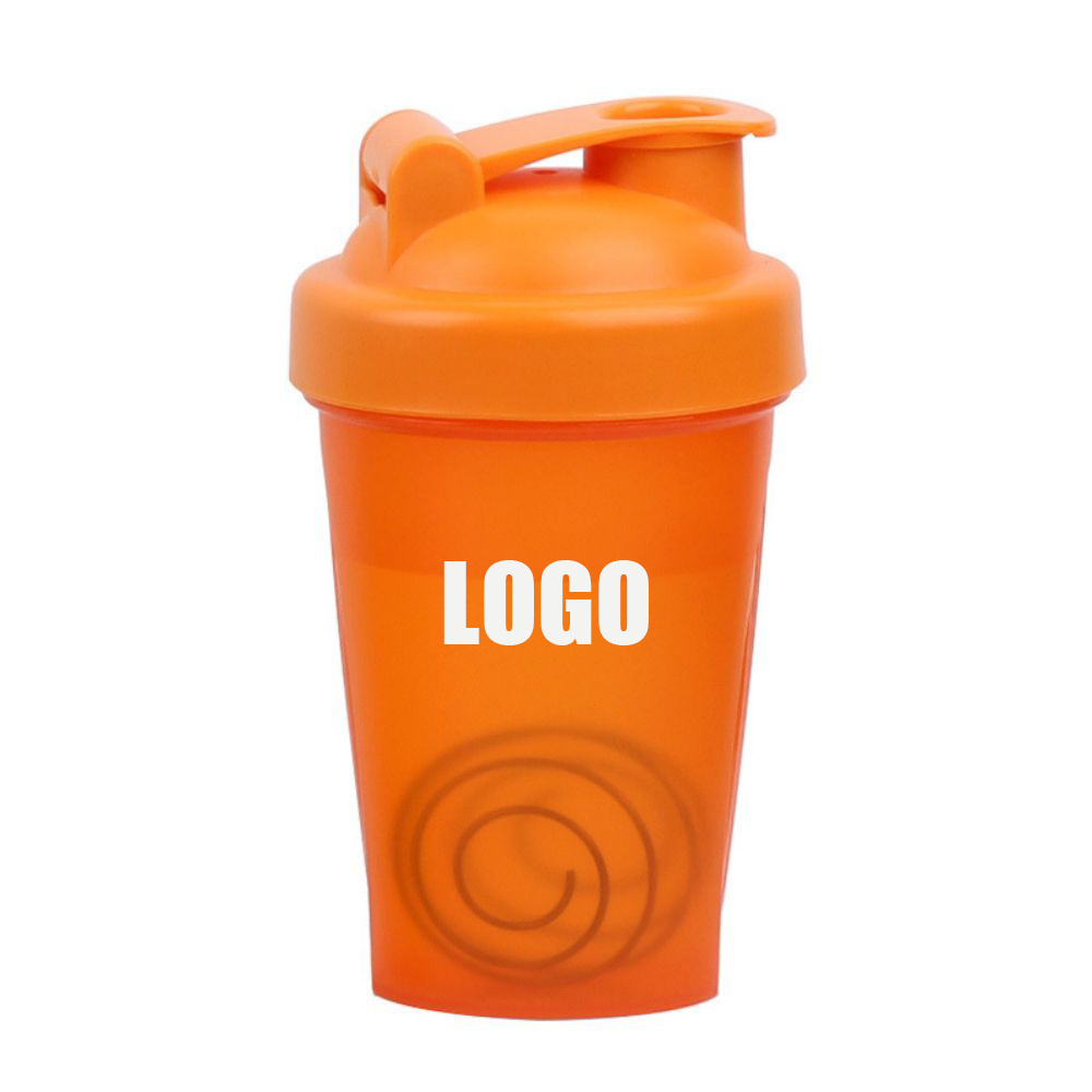 14 OZ Sport Shake Water Bottle with Stainless Steel Ball 3