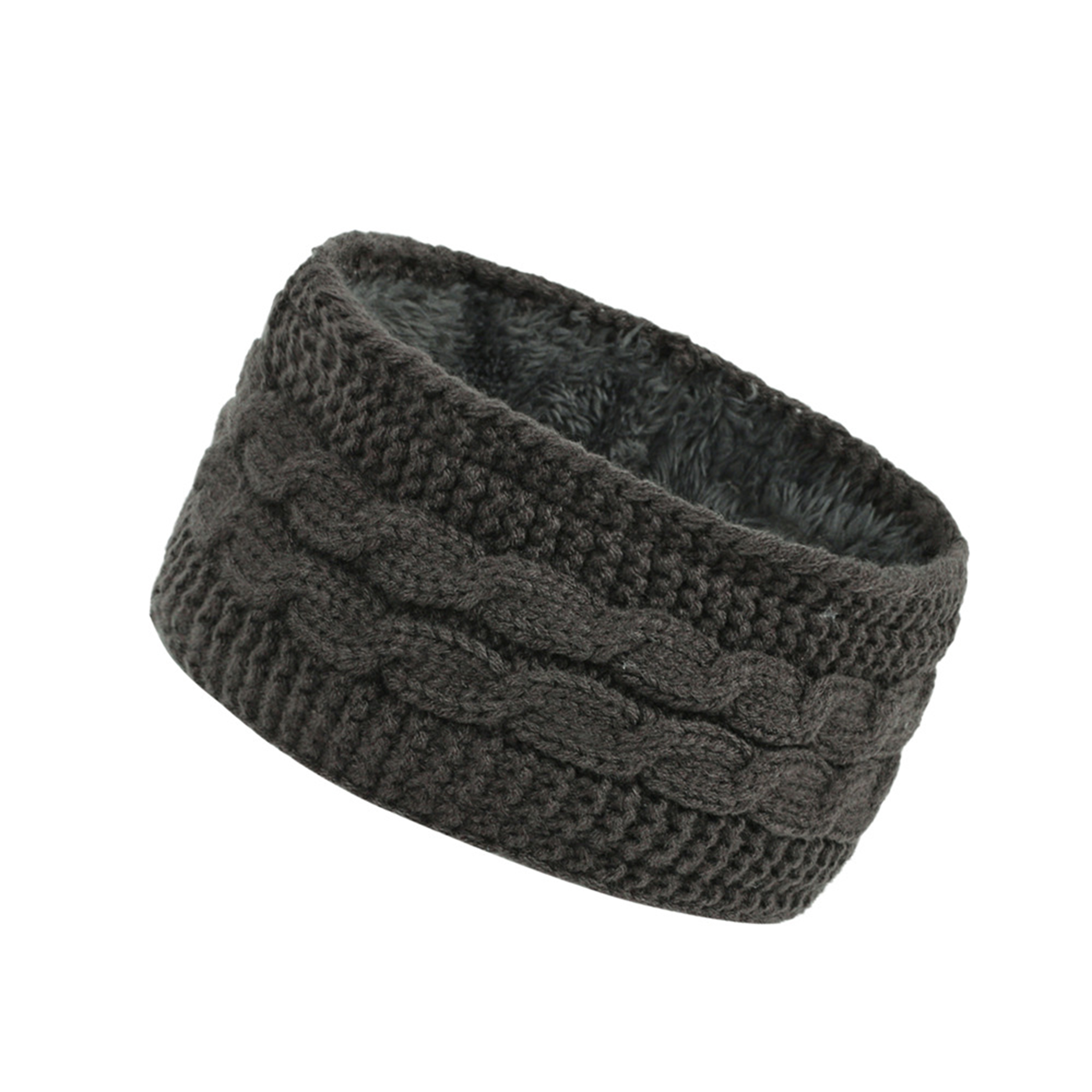 Acrylic Winter Velvet Knit Sports Headband 7