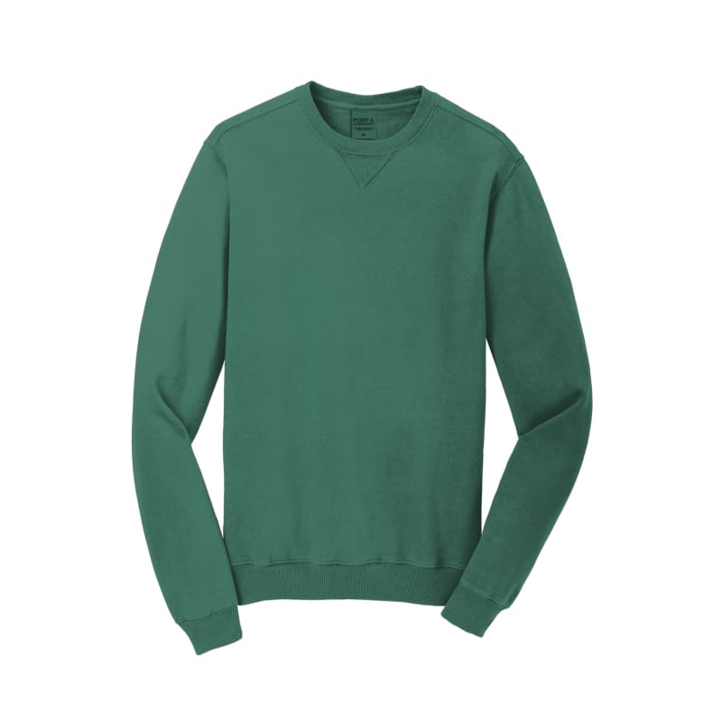 Port & Company Beach Wash Garment-Dyed Crewneck Sweatshirt, custom hoodie or sweatshirt with logo imprint 15