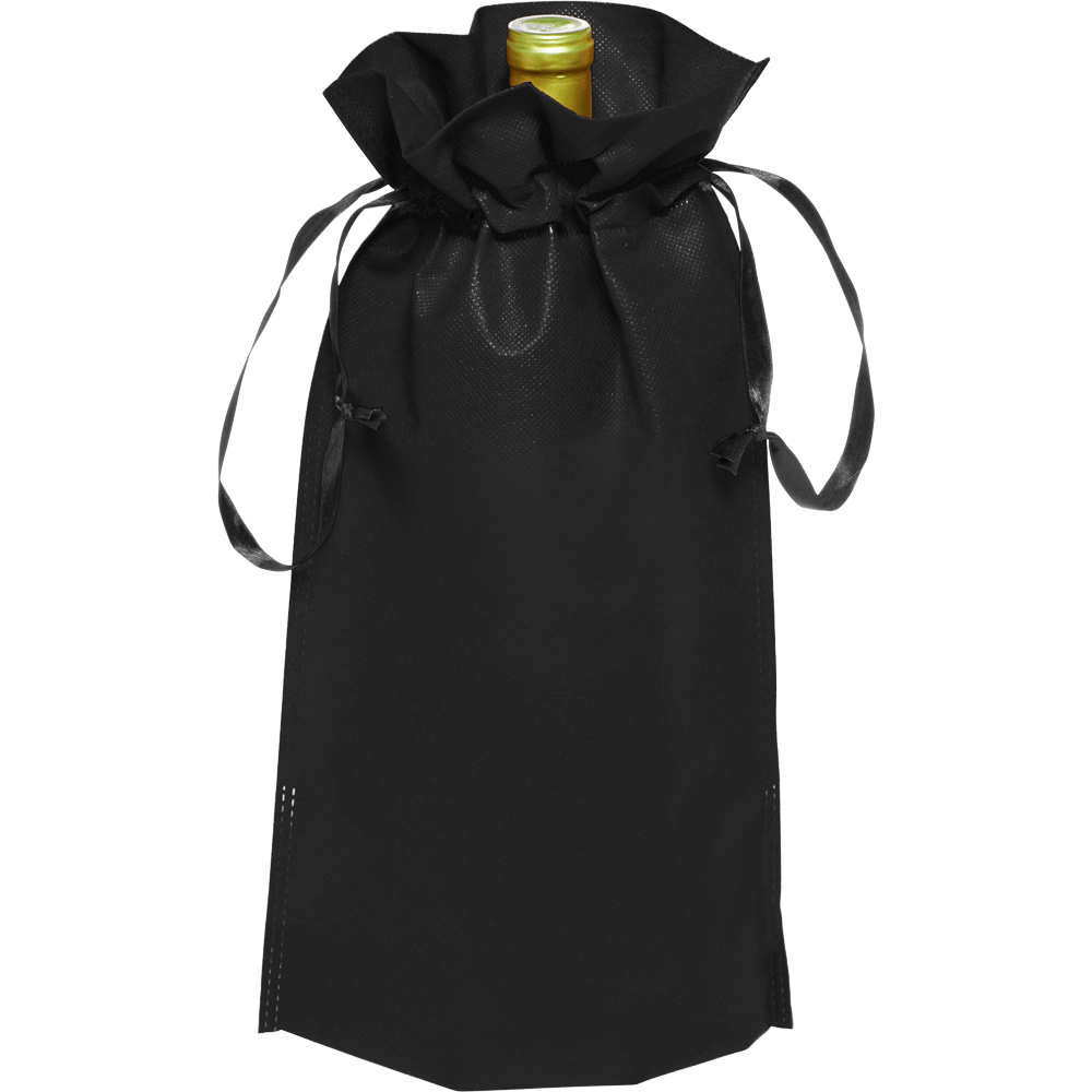 Non-Woven Vineyard Ribbon  Drawstring Bags
