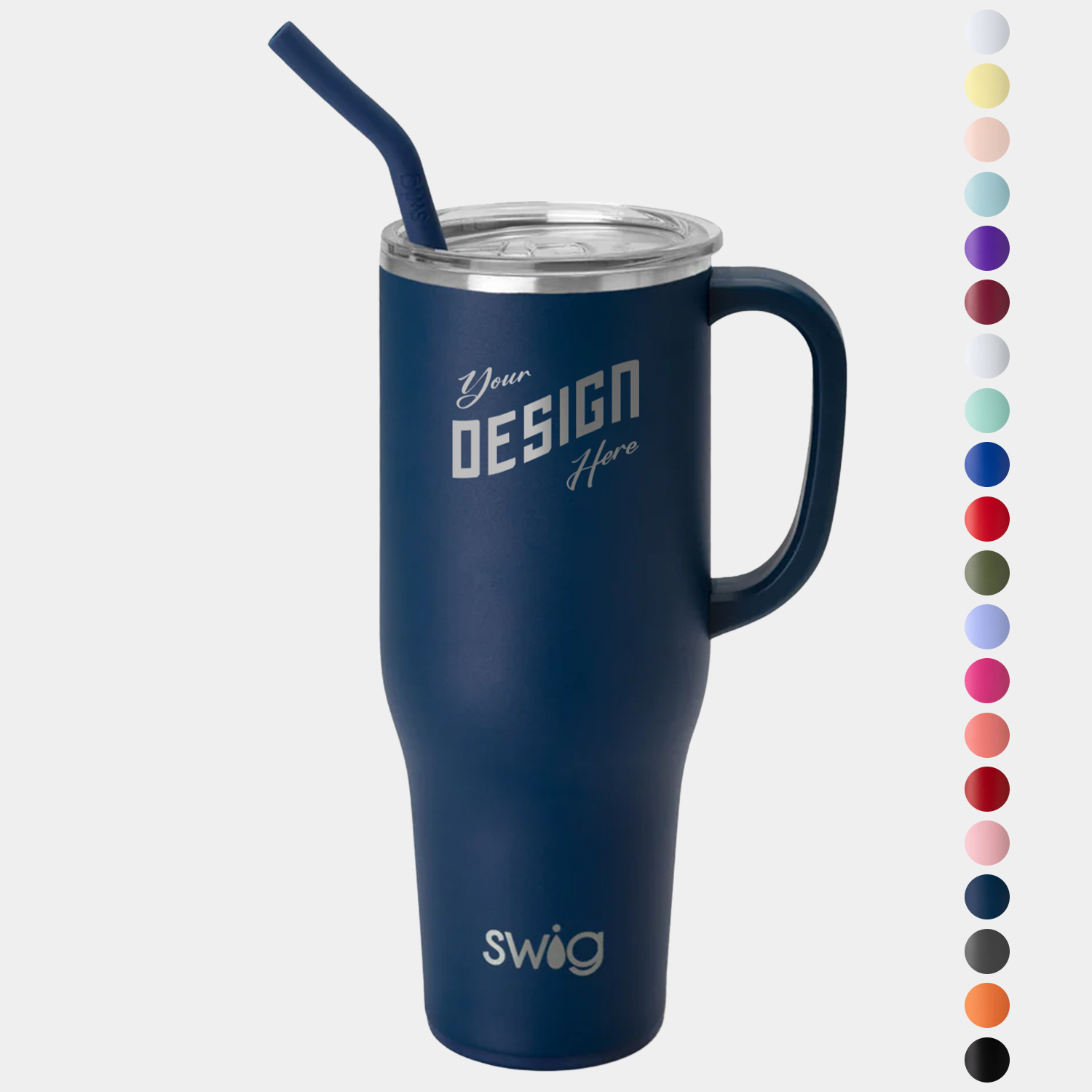 40 oz SWIG® Stainless Steel Insulated Mega Tumbler Mug 1