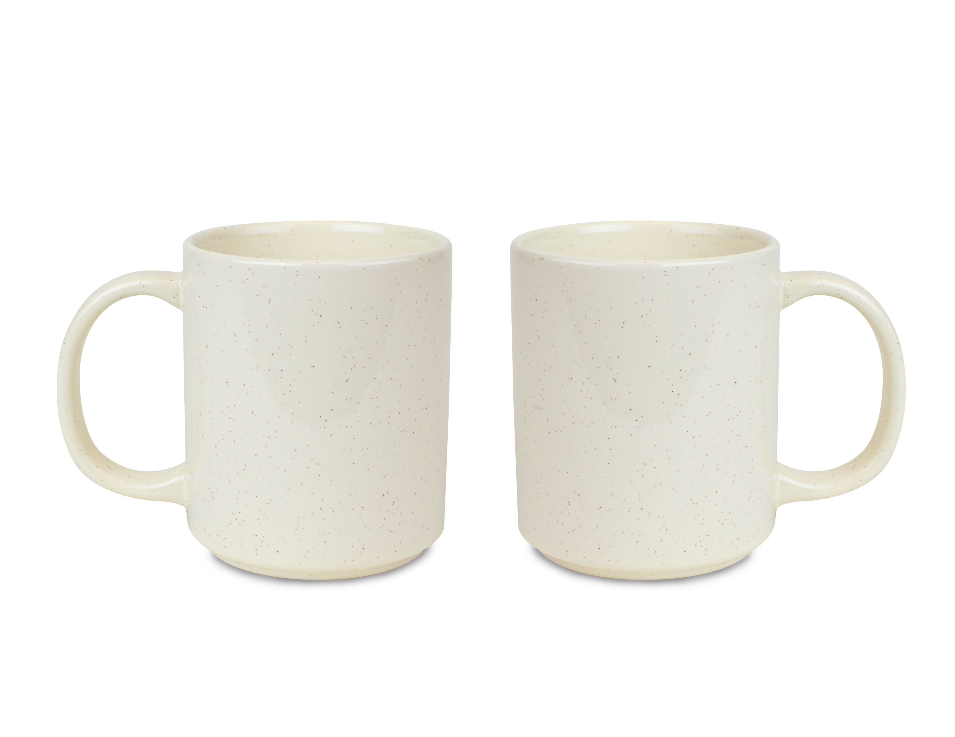 14 Oz. Ceramic Natura Speckle Mug 7