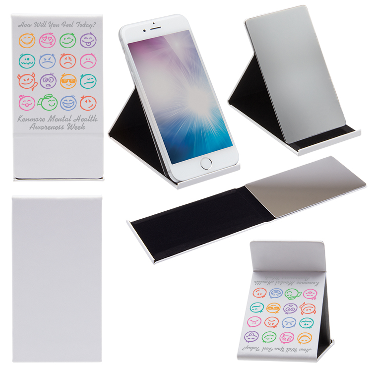 Deluxe Phone Stand w/Mirror 5