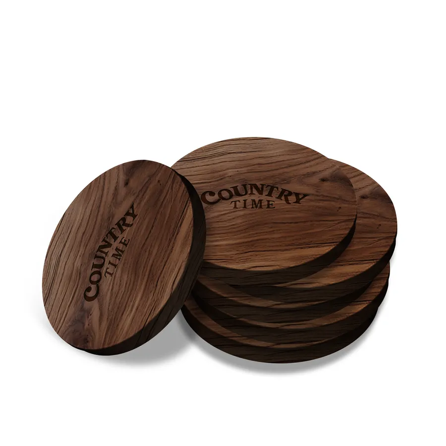 Custom Handmade Walnut Coaster 7
