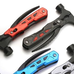 Compact Multi Claw Hammer Tool With Pliers For Versatile Use 2