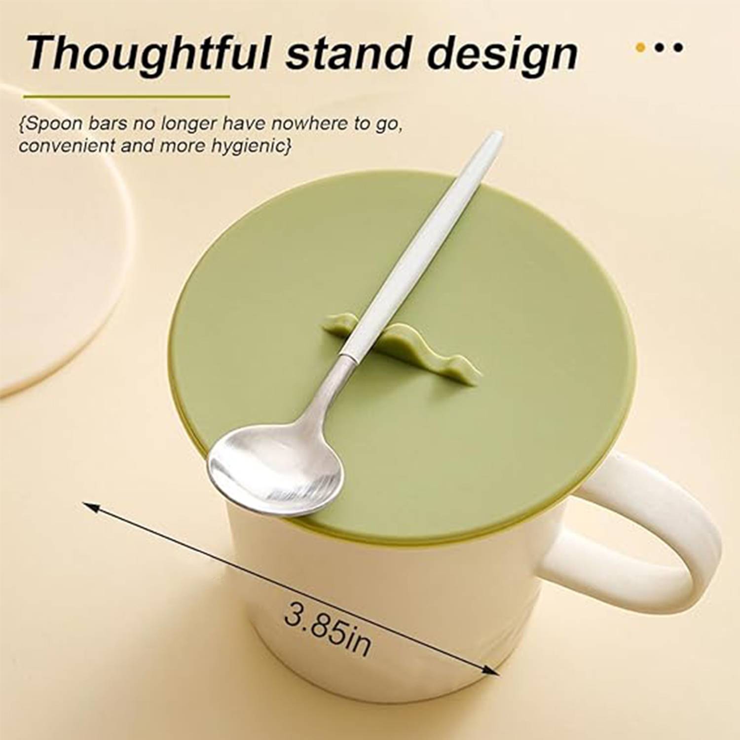 Silicone Lids Multicolored Flexible Mug Covers Hot Cup 4