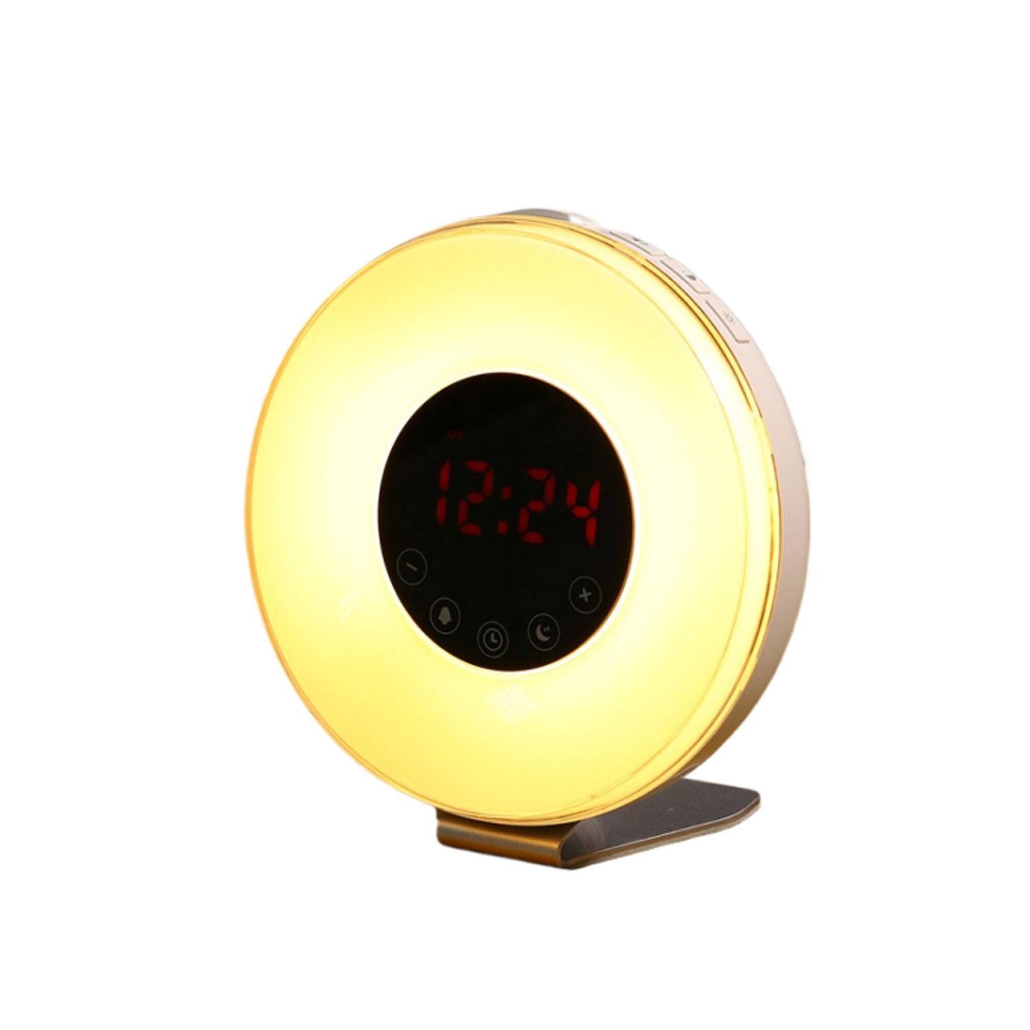 LED colorful alarm clock 5