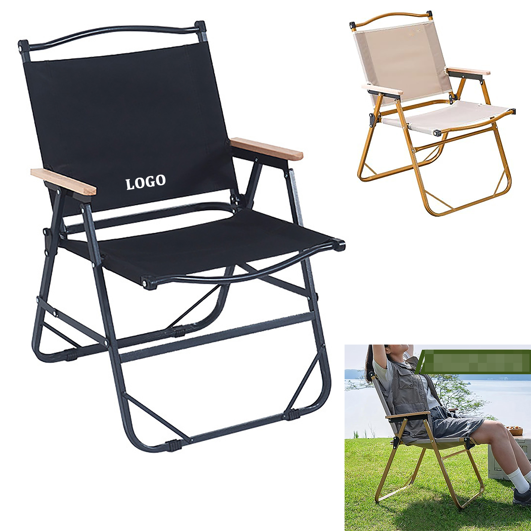 Portable Outdoor Wide Folding Camping Chair 4