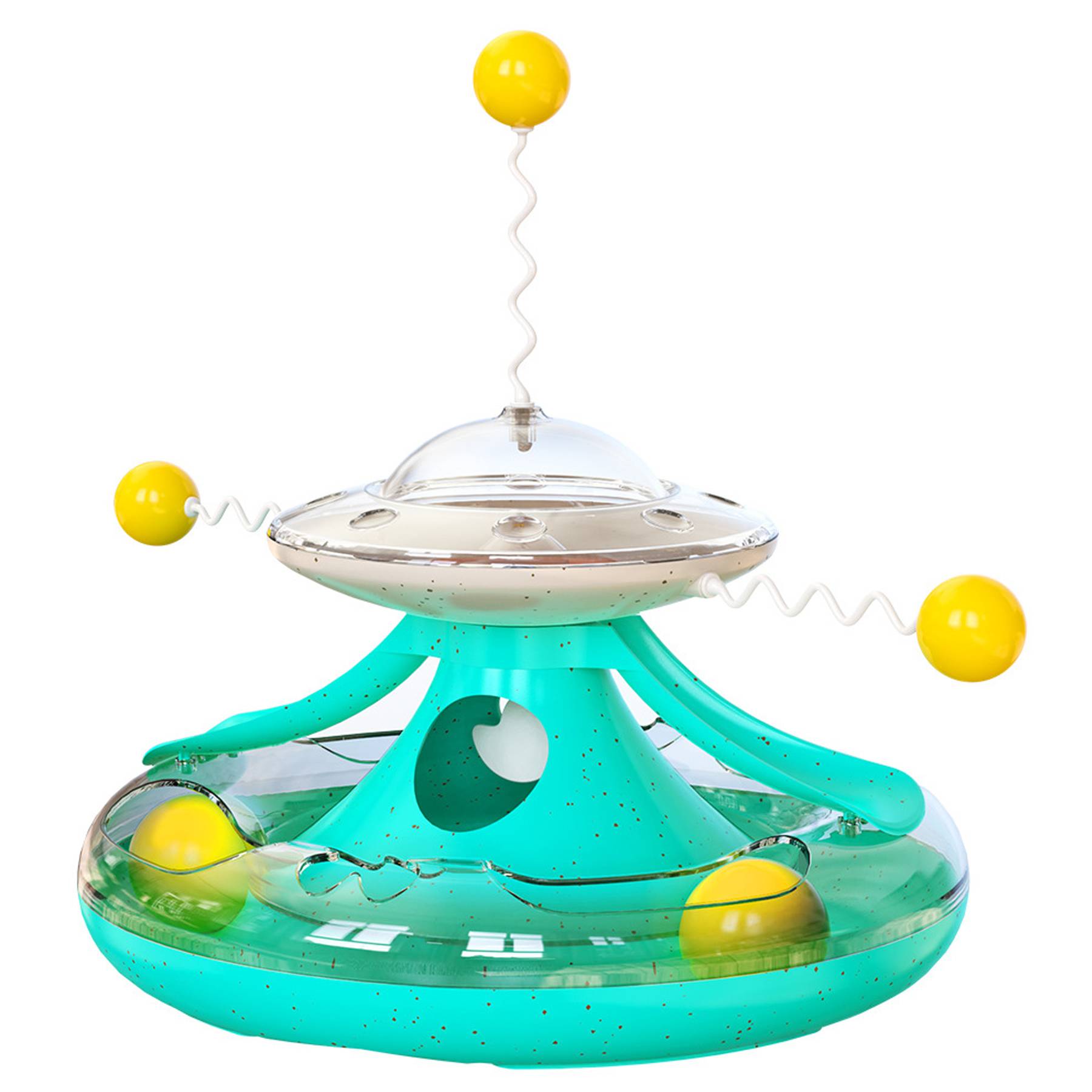 Plastic Food Dispenser Interactive Pet Supplies 4