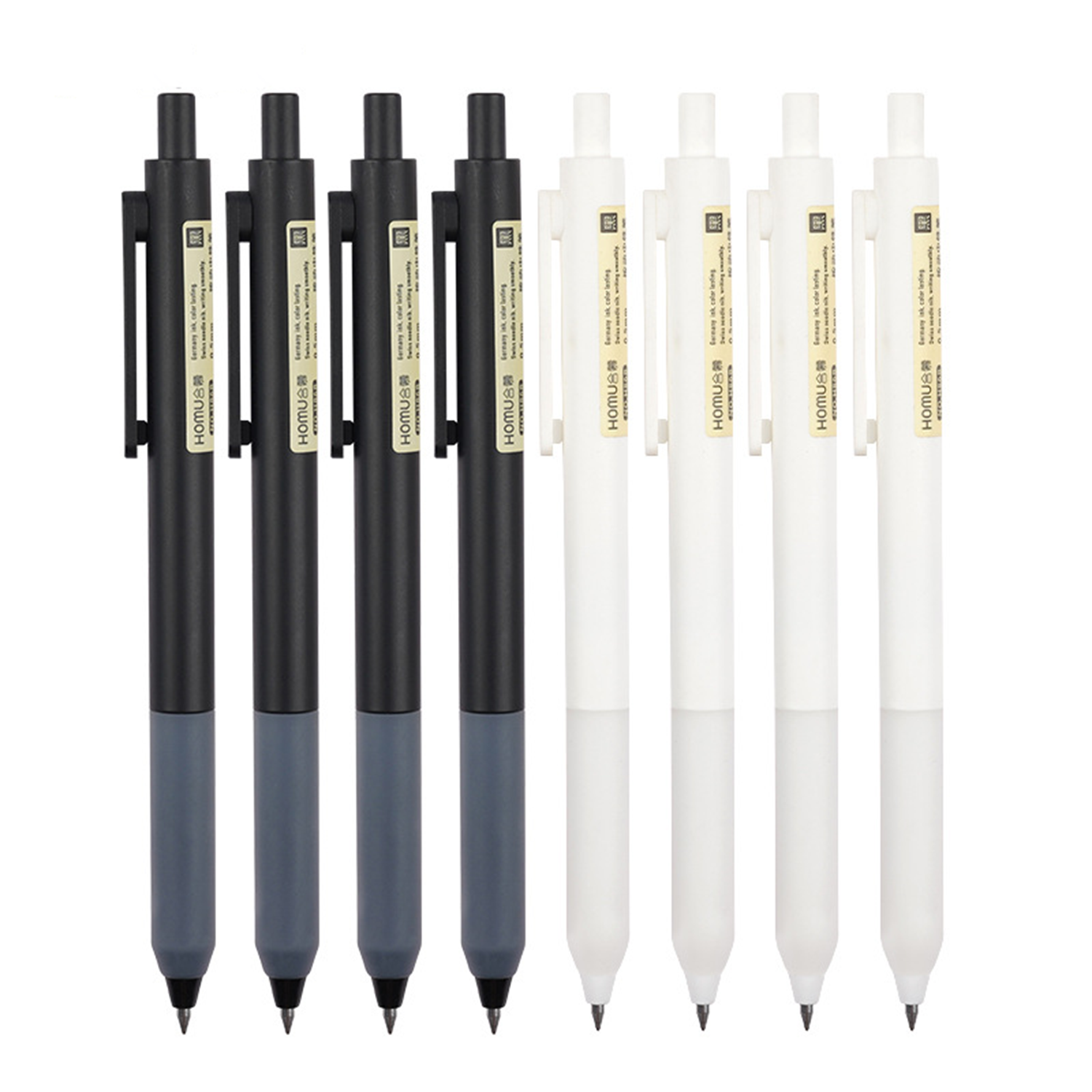 White Pens With Grip 5