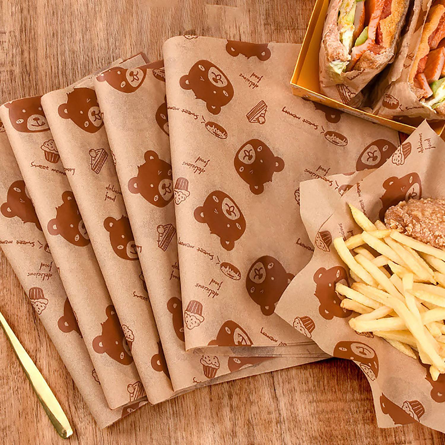 Food Wrapper Paper Oil Proof 4