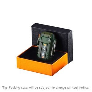 Waterproof Lighter With Dual Arc And Pop Up Lid 19