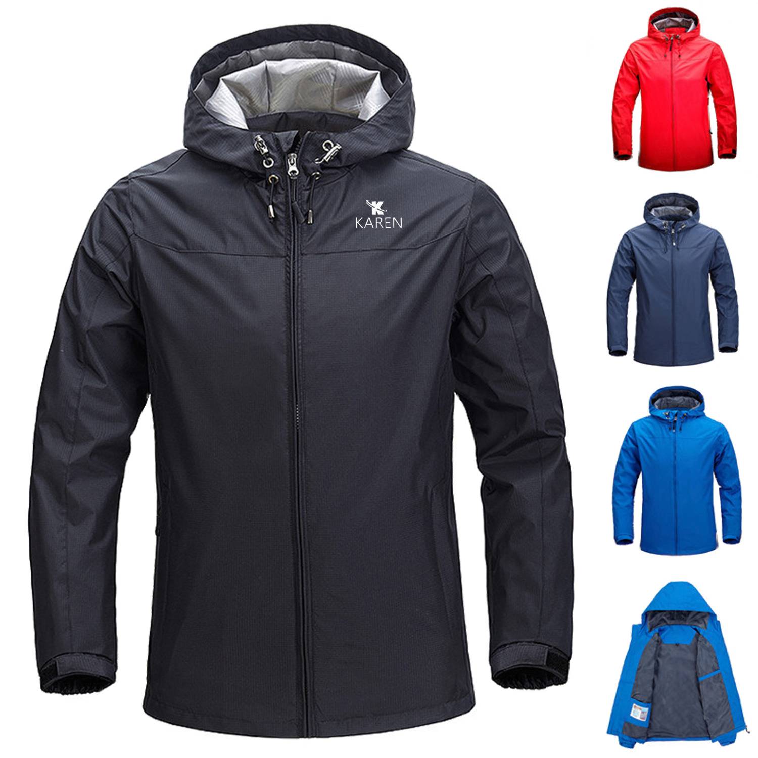 Outdoor Windproof Waterproof Hoody Jacket 2