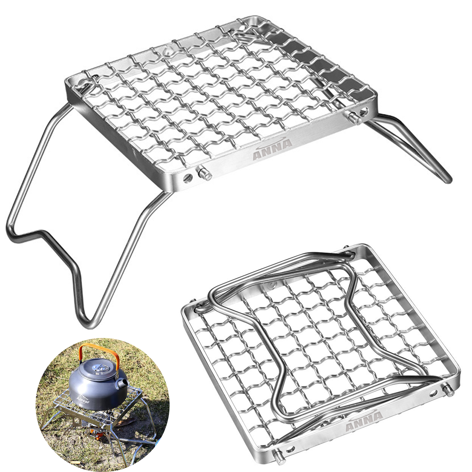 Folding Campfire Grill 1