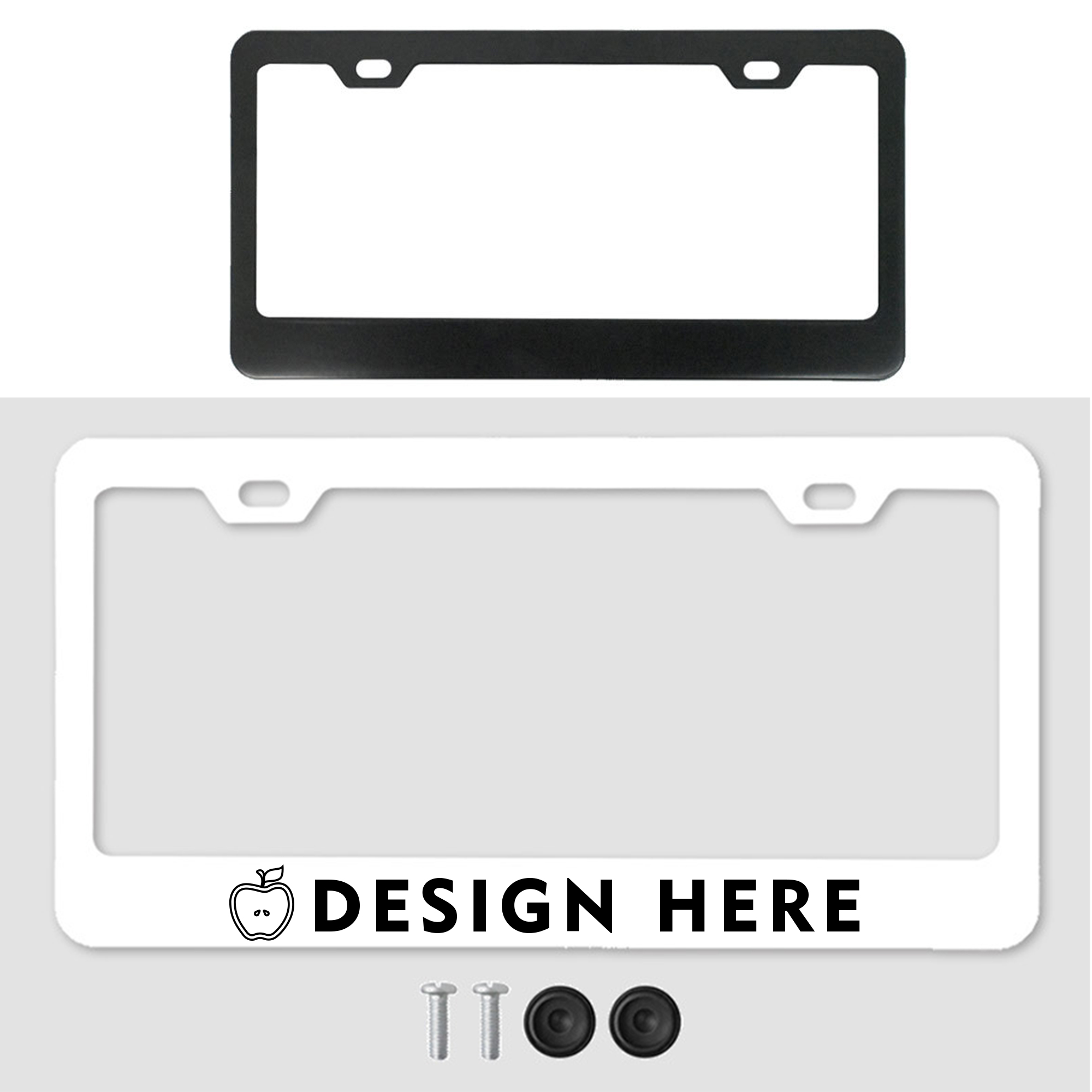 Aluminum Alloy License Plate Frame 3