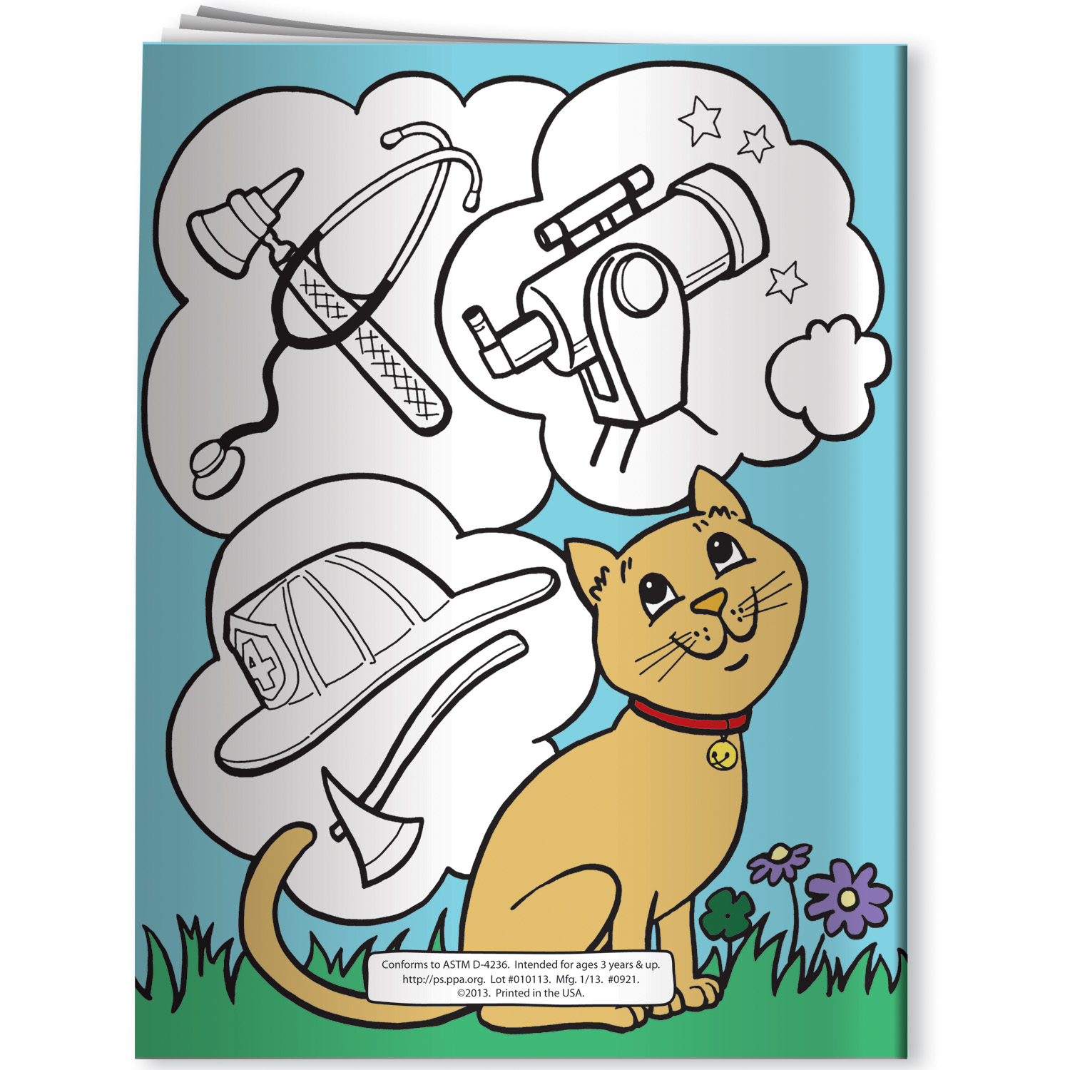 Coloring Book - What Will I Be When I Grow Up 3