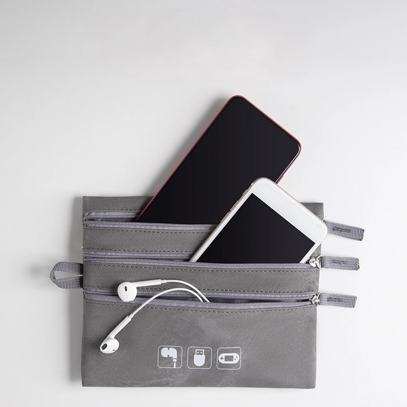 Cable Earbud Travel Organizer Pouch & Phone Flash Disk Bag 10
