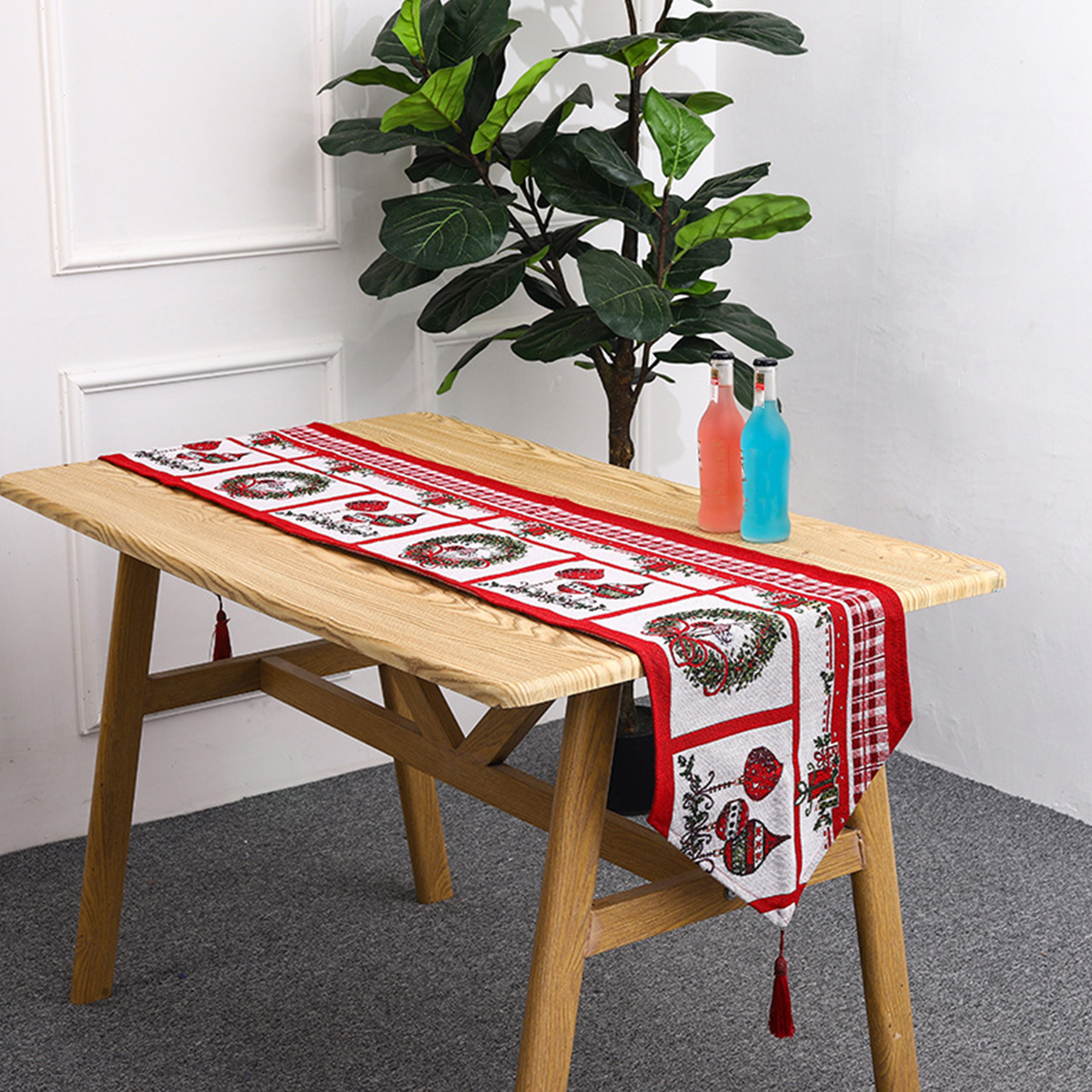 Christmas Snowflake Holiday Table Runner 7
