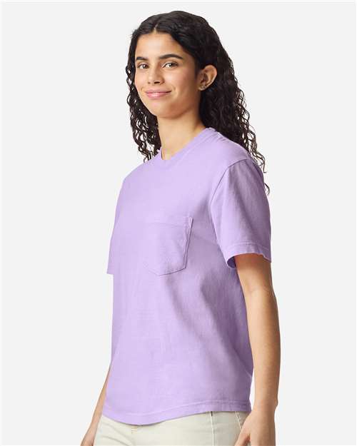Unisex Garment-Dyed Heavyweight Pocket T-Shirt - 6030 178