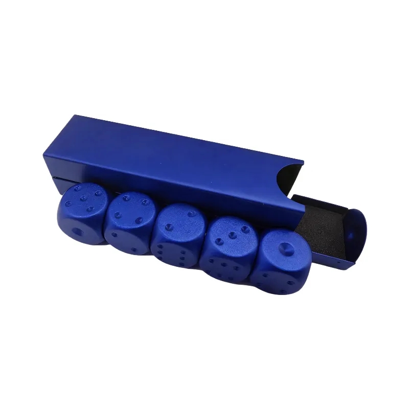 Aluminum Alloy Dice And Case Set 2