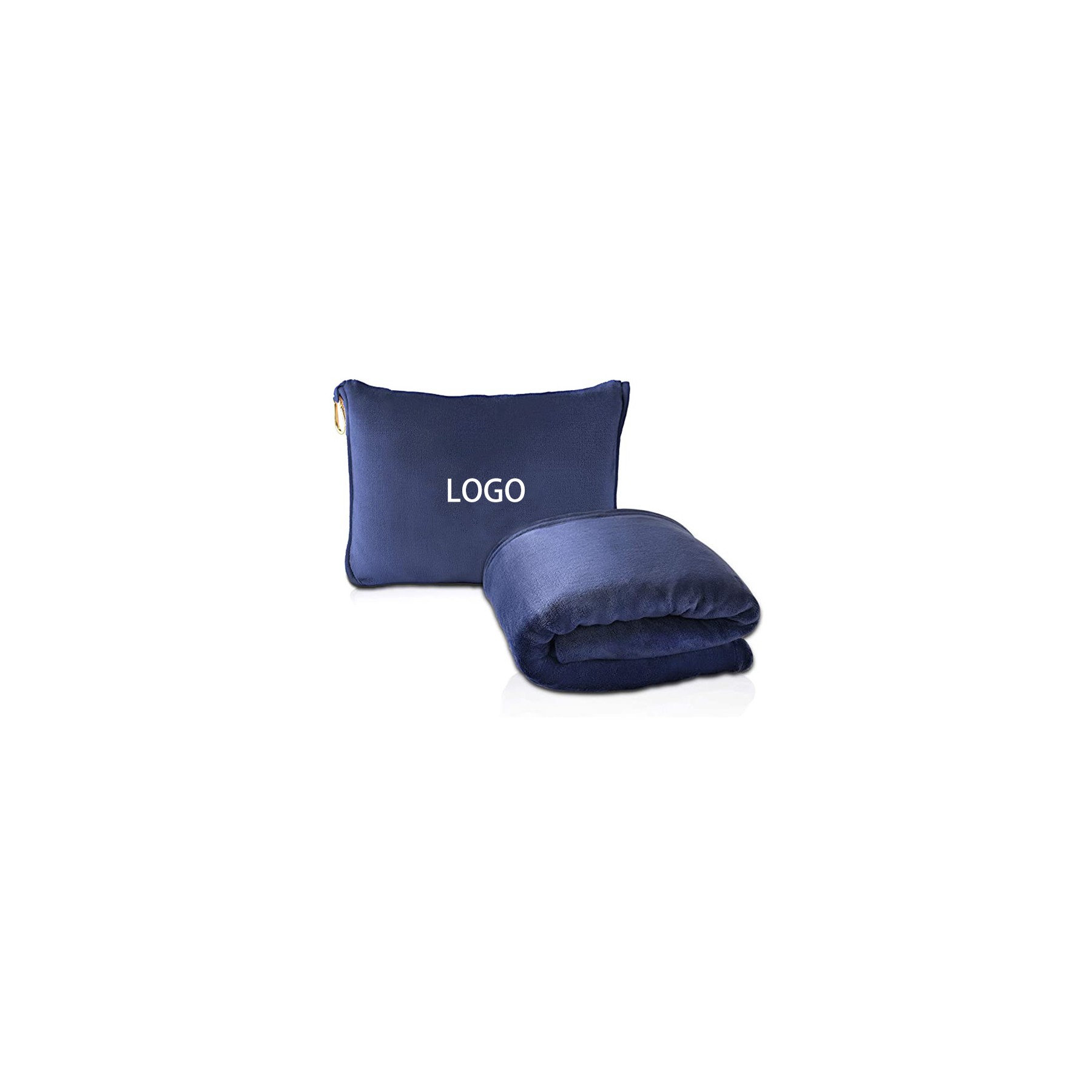Travel Storage Double Sided Plush Blanket 7