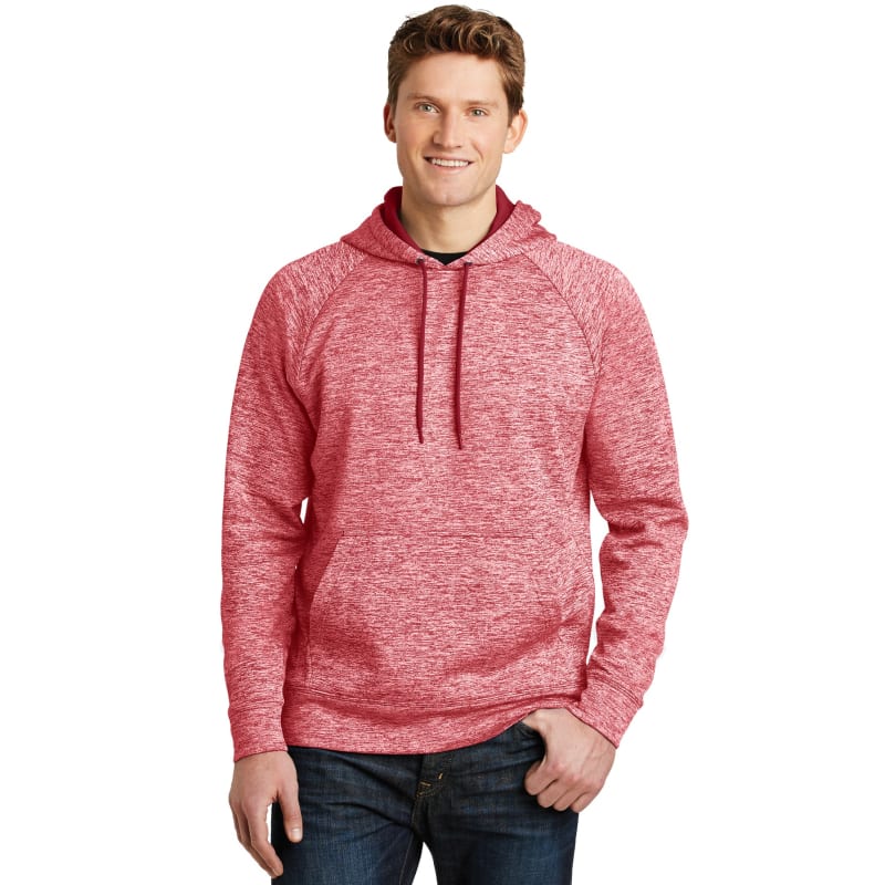 Sport-Tek PosiCharge Electric Heather Fleece Hooded Pullover., custom hoodie or sweatshirt with logo imprint 16