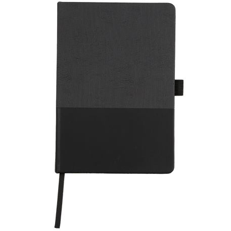 5.5" x 8.5" FSC® Recycled Ribbed Bound Journal 121