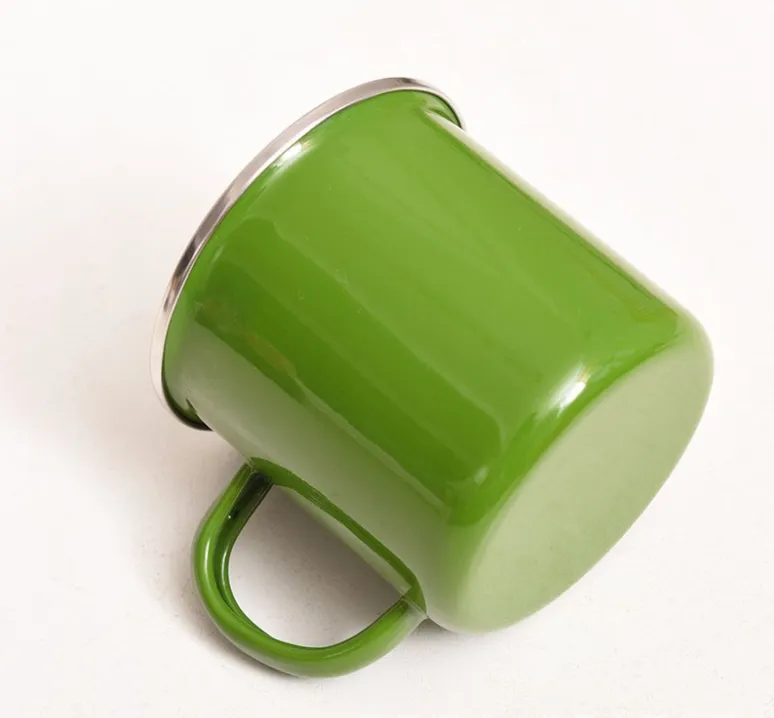 12 oz Enamel-Lined Coffee Mug 5