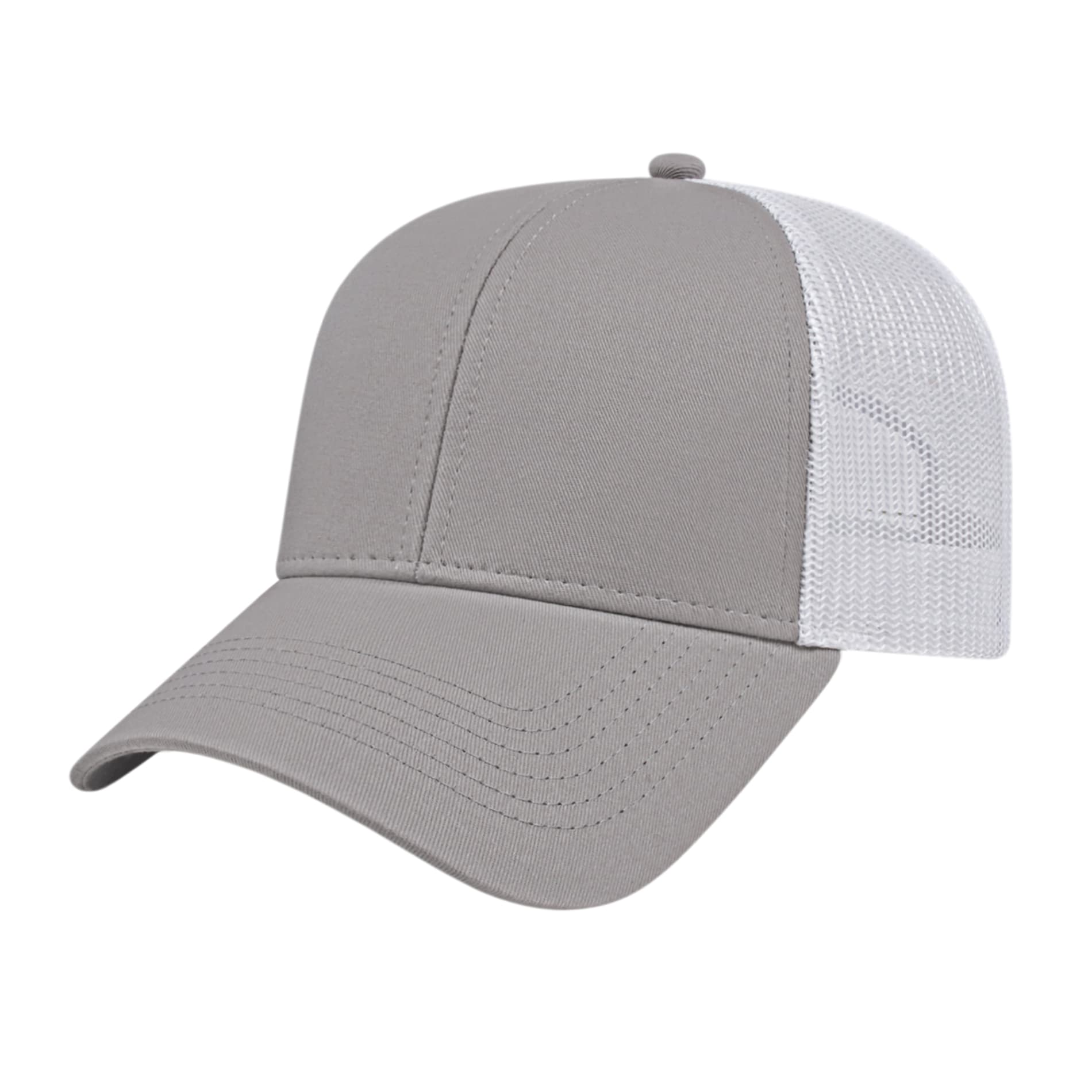 Cap America Two-Tone Trucker Mesh Back Cap 359
