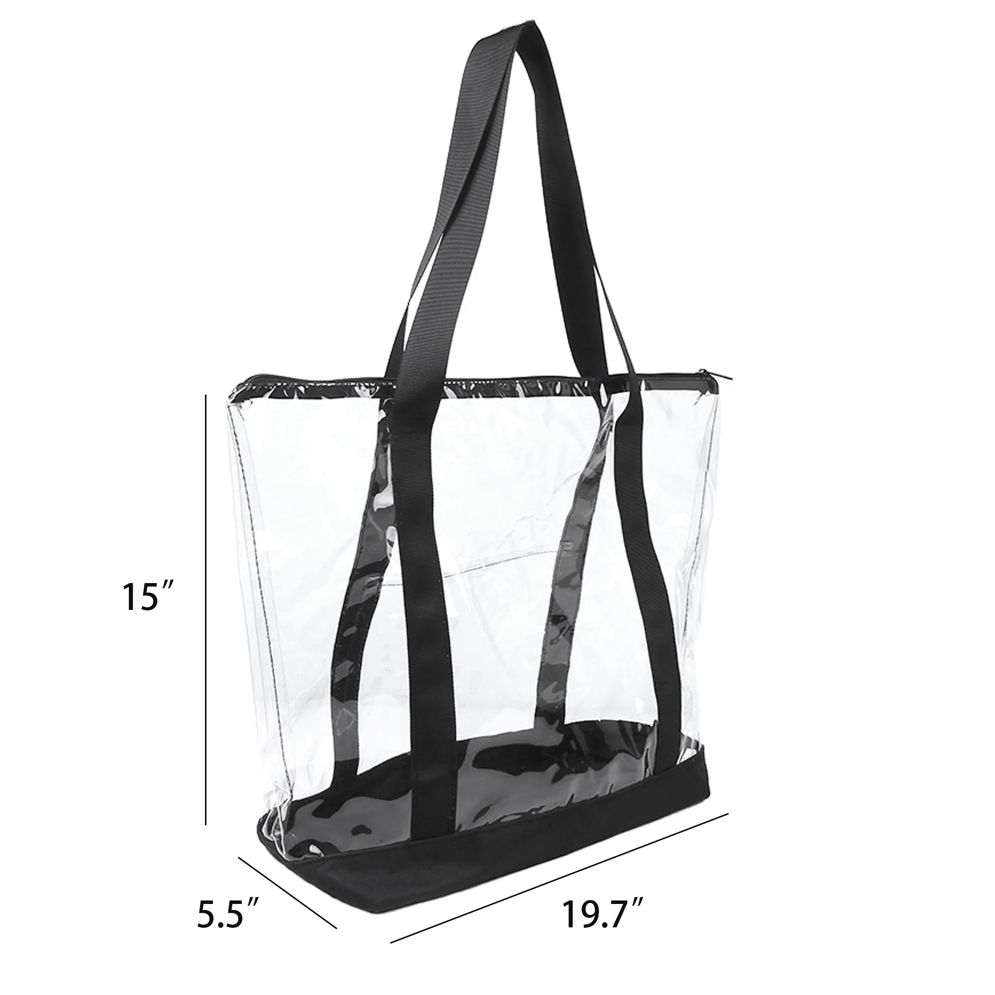 Transparent Handheld Shopping Bag 2