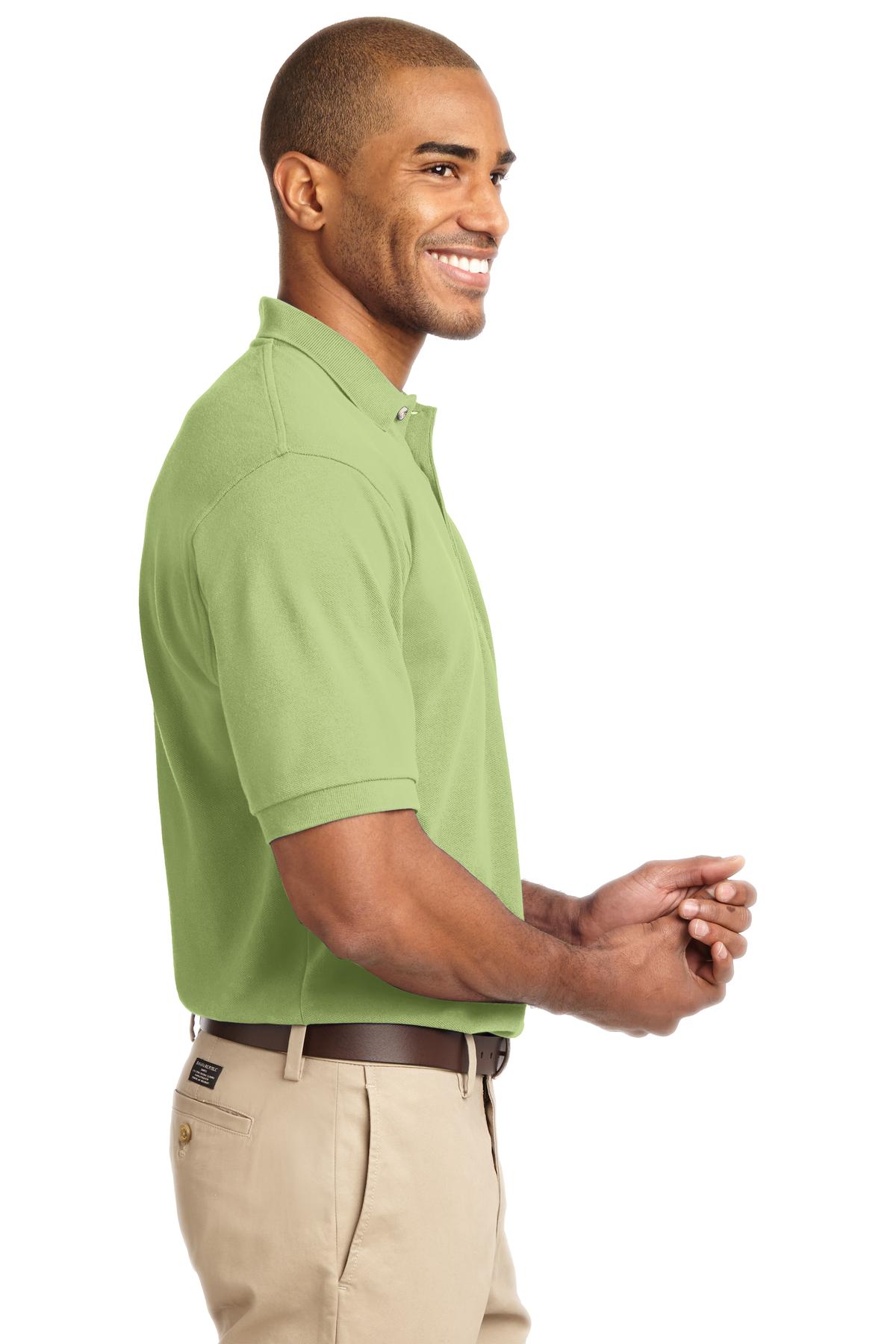 Port Authority Heavyweight Cotton Pique Polo. K420 1