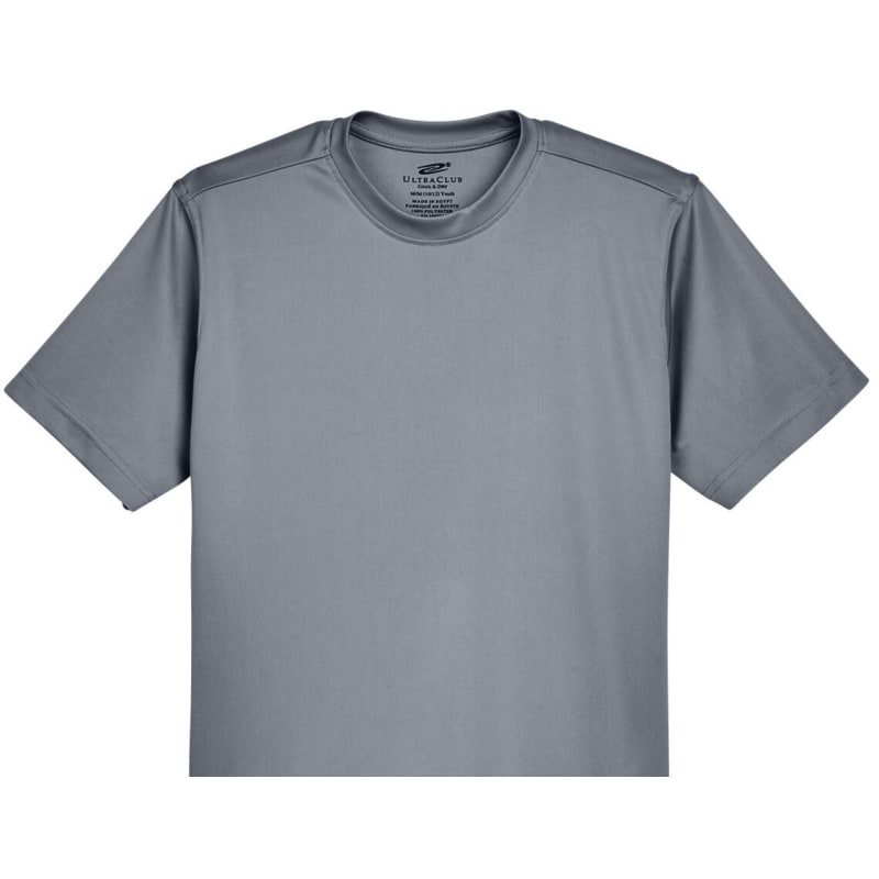 UltraClub Youth Cool & Dry Sport Performance Interlock T-Shirt 23