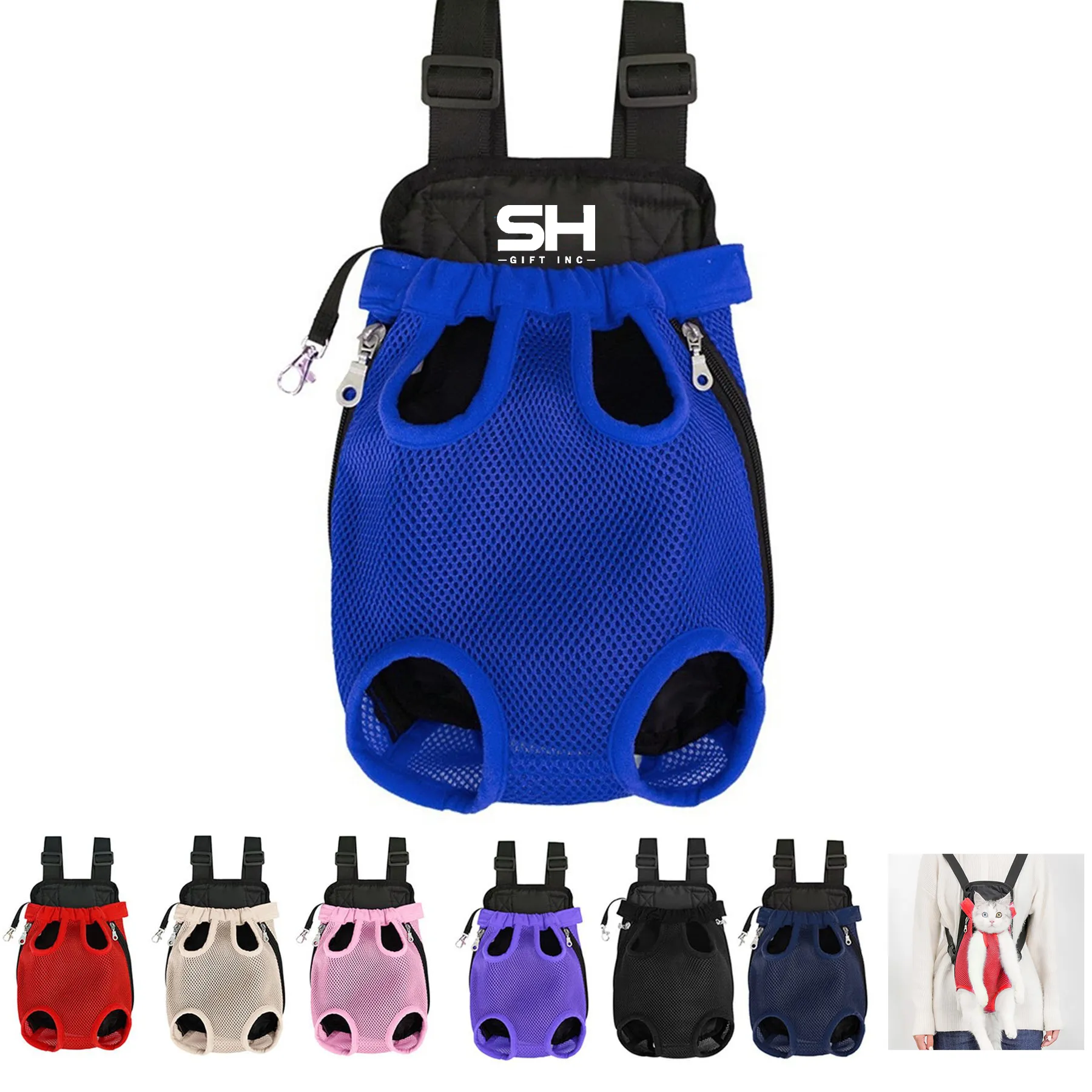 Adjustable Pet Carrier Backpack 5