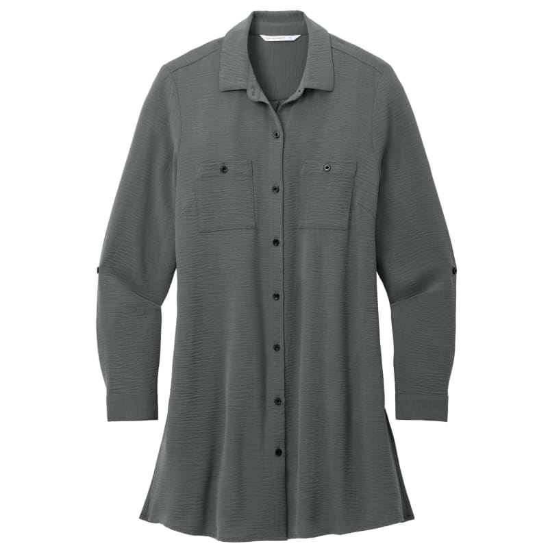 Port Authority Ladies Textured Crepe Long Tunic 8